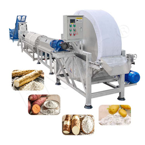 Hnoc đầy đủ sắn quá trình máy quy mô nhỏ hoàn chỉnh khoai lang sắn tinh bột Dây chuyền sản xuất Ấn Độ - Product Image 2