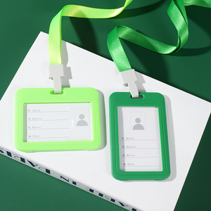 オフィスワークネームバッジホルダークレジットカードプロテクター名刺プロテクターダブルサイド - Product Image 2