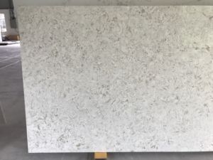 Wholesale High Quality White Quartz Slabs Q9372 Polished Cloudy Gray Veins Engineered Stone Countertop Wholesale - Product Image 4