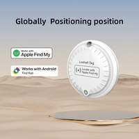 Localisateur intelligent certifié MFi, mini dispositif anti-perte, suivi GPS pour Apple, porte-clés, bagages, portefeuille