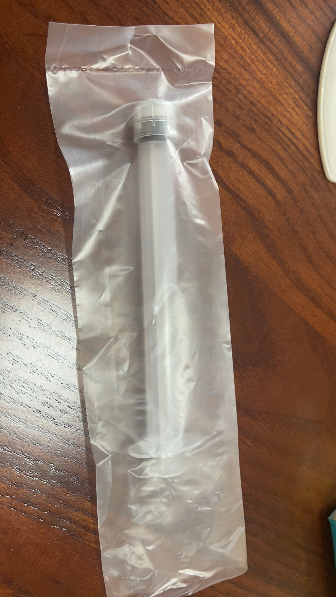 Colore trasparente in plastica