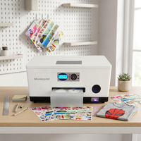 Printer DTF USA XP600/I1600, Dual Head, Sirkulasi Tinta Putih untuk Produksi Kaos
