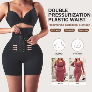 Pantalon de rétraction abdominale taille haute femme <span class=keywords><strong>post</strong></span>-<span class=keywords><strong>partum</strong></span> corps façonnant le corps <span class=keywords><strong>renforcement</strong></span> poitrine taille rétraction - Product Image 5