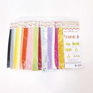 ริบบิ้นพู่กระดาษหลากสีสันสำหรับตกแต่งงานปาร์ตี้ ลูกโป่ง วันเกิด วันวาเลนไทน์ วันพ่อ - อุปกรณ์ตกแต่งภายใน - Product Image 6