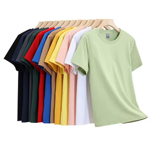 Promoción al por mayor de camisetas personalizadas 100% algodón, estilo ajustado, transpirables, de segunda mano, para hombre. - Product Image 1
