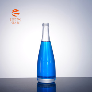 Botella de <span class=keywords><strong>Vino</strong></span> de Vidrio Cónico Liso de 330 ml, Apta para <span class=keywords><strong>Vino</strong></span> de Frutas, <span class=keywords><strong>Vino</strong></span> Espumoso, Ginebra y Licores, Viene con Empaque de Regalo - Product Image 2