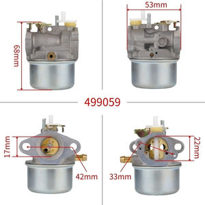 FitBest 12D800-123K00 1133-0 Carburateur pour <span class=keywords><strong>Briggs</strong></span> <span class=keywords><strong>Stratton</strong></span> Manuel Remplace 497586 799869 pour <span class=keywords><strong>Tondeuse</strong></span> À Gazon Générateur 499059 <span class=keywords><strong>Moteur</strong></span> - Product Image 6