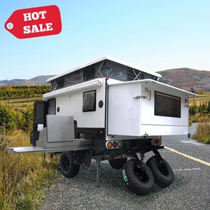 Ecocampor 13 pieds 3 couchettes <span class=keywords><strong>Meilleur</strong></span> Pop Top Camper Remorque Caravanes 4Wd 4X4 Pop Top Camper Caravan à vendre - Product Image 2