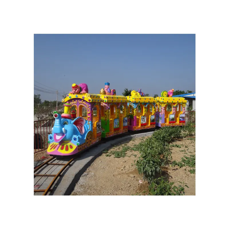 Funfair-Mini parque de atracciones para niños, tren pequeño