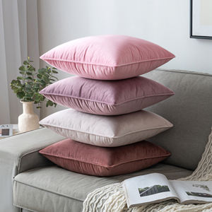 Housse de coussin en <span class=keywords><strong>velours</strong></span> de luxe décoration de <span class=keywords><strong>canapé</strong></span> 18x18 20x20 taie d'oreiller <span class=keywords><strong>velours</strong></span> maison <span class=keywords><strong>canapé</strong></span> doux confortable accepter personnalisé jeter taie d'oreiller - Product Image 3