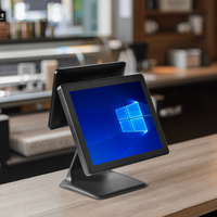 Expédition immédiate : Terminal de point de vente Windows 15 pouces avec processeur Intel, écran tactile capacitif 10 points, Bluetooth/Wi-Fi 6, Ethernet – Idéal pour la restauration et le commerce de détail
