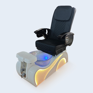 Sillón de Masaje Inteligente para Pies, Spa de Pedicura, Asiento Reclinable con Bañera de Hidromasaje, Luz LED de 7 Colores, Función de Calor, Sistema de Chorro sin Tuberías - Product Image 6