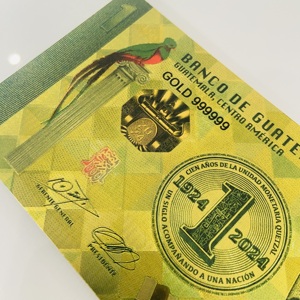 Wholesale High Quality <strong>Prop</strong> Banknotes Electroplated Gold Leaf Banknotes Movie Money Gold Foil Bank <strong>Notes</strong> 24k Stitch - Product Image 6
