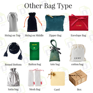 Tùy Chỉnh In Sang Trọng Dây Kéo Nước Hoa Bút Đồng Hồ Trang Sức Quà Tặng Trang Điểm Nhung Pouch Túi Cho Đồ Trang Sức - Product Image 6