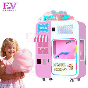 Nouveauté : Machine à barbe à papa automatique commerciale pour gagner de l'argent, robot à barbe à papa, machine distributrice de barbe à papa - Product Image 2