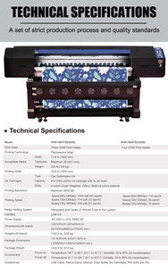 Imprimante numérique à jet d'encre pour sublimation textile tissu machine d'impression par sublimation avec 4/6/8 têtes - Product Image 4