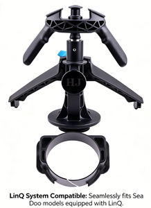 Support de wakeboard HJ Style pour Sea-Doo GTX RXT |   Support de wakeboard pour jet ski léger de 2258 g, largeur de fente de 32 cm - Product Image 2