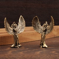Figurine Ailes d'Ange Rétro en Laiton, Ornements Artisanaux Créatifs, Petites Décorations, Vente Chaude Transfrontalière