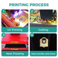 Film TPU Bertekstur 3D yang Dapat Dicetak, Film Transfer Badge 3D Timbul, Film Transfer Panas TPU Daya Rekat Tinggi untuk Pakaian