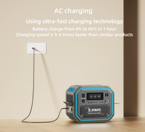 Estación de Energía Portátil SAMAS N098 de 2500W, 2160 Wh, UPS, Generador <span class=keywords><strong>Solar</strong></span>, Acumulador de Electricidad - Product Image 2