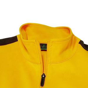 2024 थोक कस्टम लोगो यूनिसेक्स ट्रैकसूट खाली फुटबॉल ट्रैक वर्दी सूट आकस्मिक अर्ध-ज़िप जैकेट और पैंट मुझे पैंट - Product Image 5