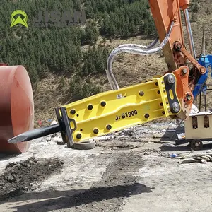 La minería explorar hidráulico rock martillo para 26 toneladas portador se martillo hidráulico