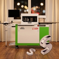 Machine de pliage CNC AOKAI robuste et automatique à haute précision, contrôlée par PLC, pour lettres publicitaires en alliage d'aluminium
