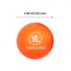 Custom Logo Silicone <b>Massage</b> Stress Relief Hand Therapy <b>Ball</b> for Wellness Events and Promotions - Product Image 2