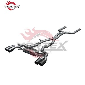 Escape Catback VORTEX SUS304 Valvetronic para BMW X3M/X4M F98 2019-2024, Puntas Cuádruples, Instalación Directa - Product Image 3