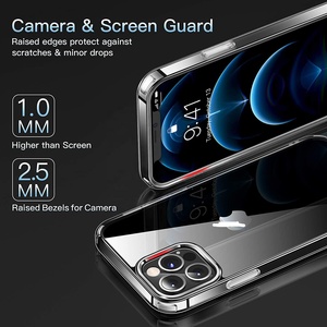 Vente en gros d'objectif TPU antichoc étui transparent pour <span class=keywords><strong>iPhone</strong></span> 16 15 14 13 12 11 8 7 Pro Max étui - Product Image 5