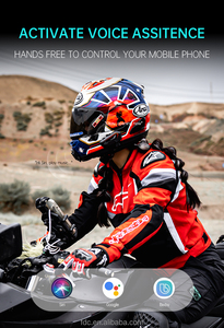 <span class=keywords><strong>Freedconn</strong></span> F1 helm interkom Stereo, aksesori headset sepeda motor <span class=keywords><strong>Bluetooth</strong></span> tahan air dengan peredam bising bahan ABS - Product Image 5