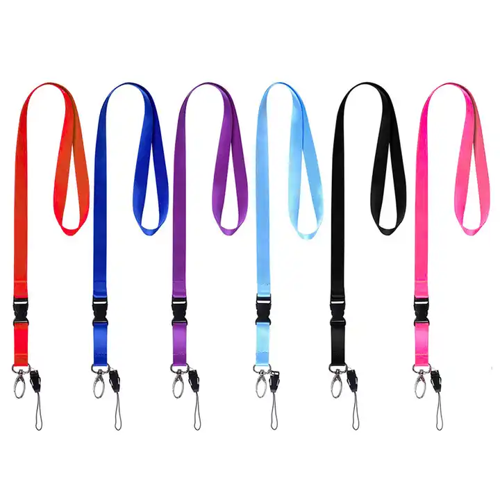 wholesale custom sublimation lanyard promotional polyester