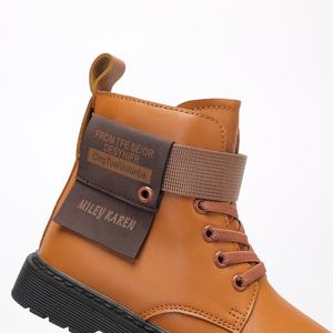 Vente directe d'usine Bottes de neige pour garçons confortables et durables Caractéristiques antidérapantes résistantes Style de botte romaine Léger respirant - Product Image 3