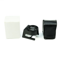 20X Handheld Metal Loupe with 3LED Light-Portable Magnifier for Jewelry Coins Stamps & Textile Inspection