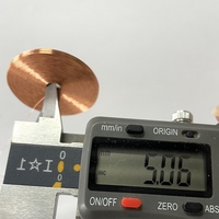 Bobine d'induction électrique de bobine de cuivre d'inductance élevée pour l'instrument médical