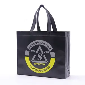 Custom Printed Reusable Non Woven Shopping Bag Heat Sealed Cheap Price Non Woven Polypropylene Fabric Bag