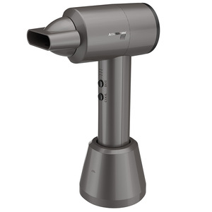 Cordless Hair Dryer With Hot And Cold Wind For Dorm Use Gray Pink Blue Color Dc Motor High Speed Battery Powered - Product Image 3
