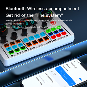 Tarjeta de Sonido con Cambiador de Voz para Karaoke en Casa, Grabación en Vivo, con Múltiples Efectos de Audio, Tarjetas de Sonido y Mezcladoras - Product Image 5