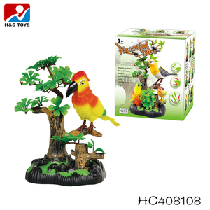 Nuovo Giocattolo per Bambini: Gabbia per Uccelli Elettrica con Controllo Sonoro e Due Piccoli <span class=keywords><strong>Uccellini</strong></span> - Product Image 6