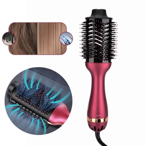 <span class=keywords><strong>Spazzola</strong></span> Multifunzione per Asciugatura e Styling Rapido con Calore Uniforme per <span class=keywords><strong>Capelli</strong></span> Lisci, Ondulati o Ricci in un Solo Passaggio - Product Image 6