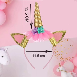 Princess <strong>Dress</strong> <strong>up</strong> <strong>Unicorn</strong> &amp; Fairy Costume with Headband for Girls Birthday Party Gift Set - Product Image 5