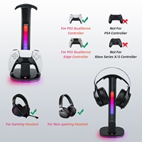 Support de casque de charge efficace pour contrôleur PS5 Affichage de chargeur rapide pour Dock de stockage de manette de jeu Dualsense Edge