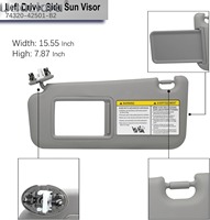 Parasol para Auto, Repuesto de Visera Solar para Toyota RAV4 2006 2007 2008 2009 2010 2011 2012 2013, Pantalla Solar Delantera