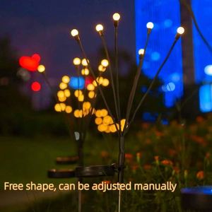 Lámpara Solar LED para Jardín IP66 con Control Remoto RGB, 6-8 Horas de Duración, Decoración Exterior Impermeable, Ángulo de Haz de 360°, Material ABS - Product Image 4