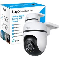 Cámara TP-LINK Tapo C500 para Exteriores, 2K HD, Panorámica/Inclinación, IP65 Impermeable, Visión Nocturna a Todo Color, Detección de Personas por IA, WiFi