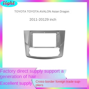 9 inch đài phát thanh khung cho TOYOTA Avalon 2011 Stereo DVD Player cài đặt Dash Kit TRIM Bảng điều chỉnh mặt tấm Android âm thanh xe hơi Bìa - Product Image 6