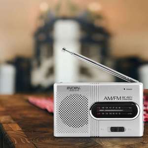 Radio AM FM Portátil de Fábrica BC-R21 71g 96x58x23mm con Antena Telescópica y Altavoz Integrado para Personas Mayores, Práctica Matutina y Uso Doméstico - Product Image 3