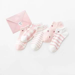 Cartoon Women's Ankle Socks Cotton Breathable Spring Summer Cute Invisible Boat Socks For Youth - Product Image 4