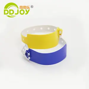 Custom Printed Plastic Vinyl Wristba Promotional For Events