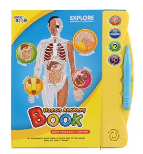 Kids Atonomy Book Human Body Book Educational E-Book Intelligent Learning Machine Educational Toys For Kids Learning Shantou Toy